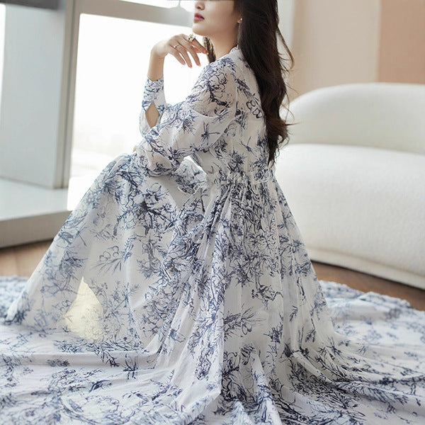 Aww! High Collar Leopard Print Bottoming Top