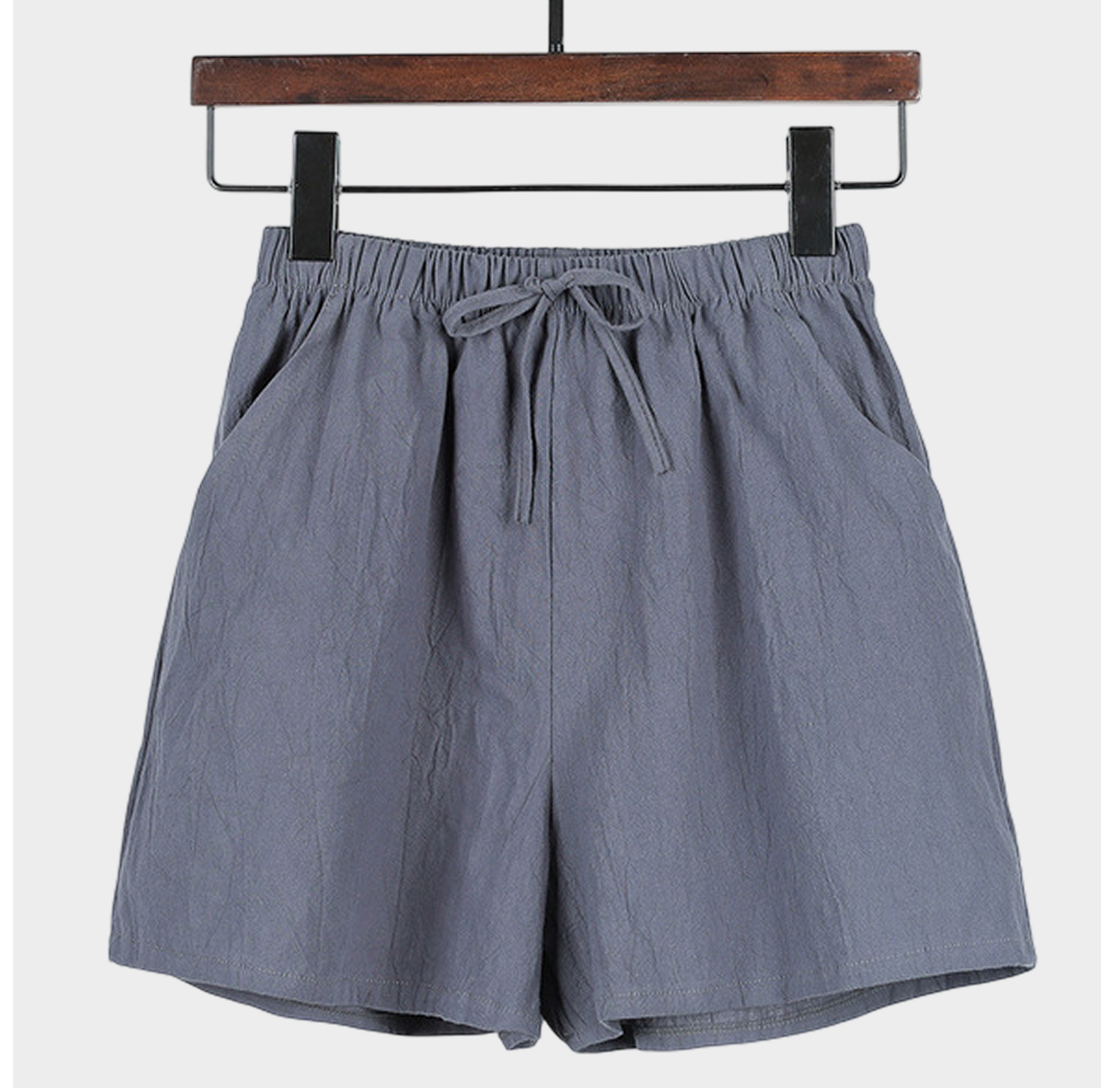 Women Shorts Loose Linen Cotton Shorts