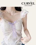 Floral Tube Lace Top