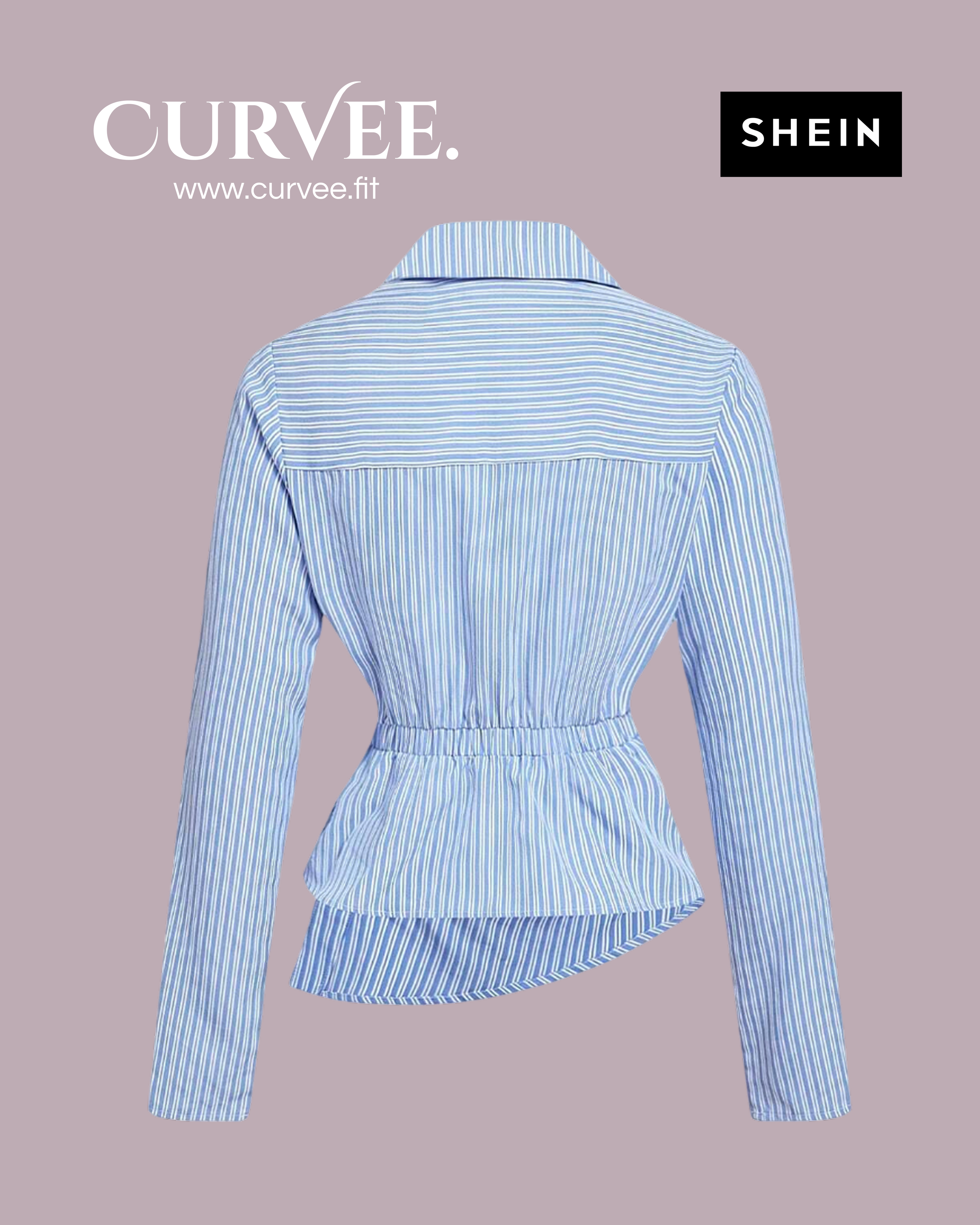 Long Sleeve Casual Pleated Shirt