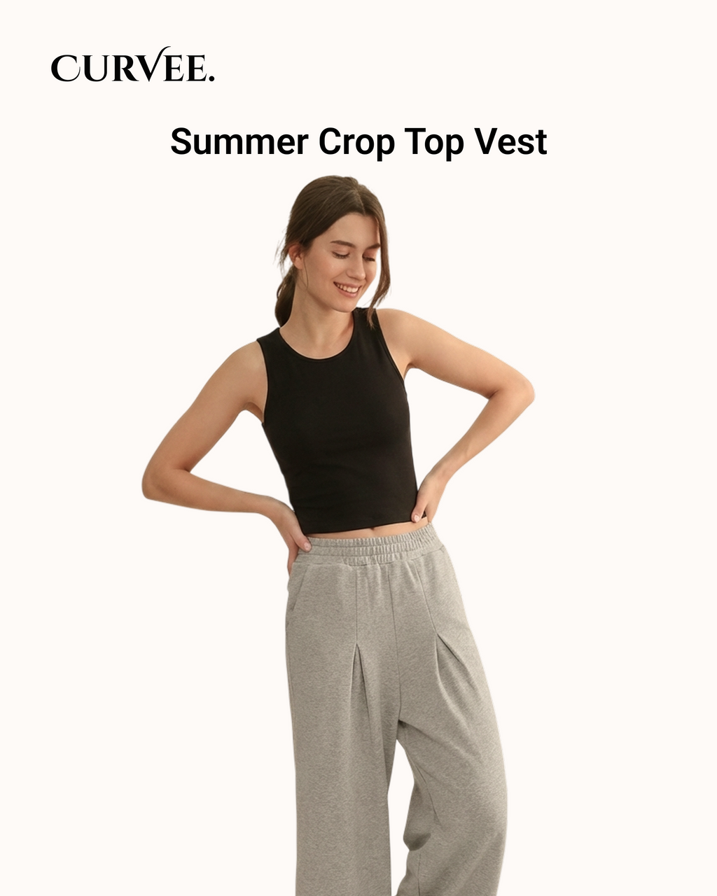 Summer Crop Top Vest