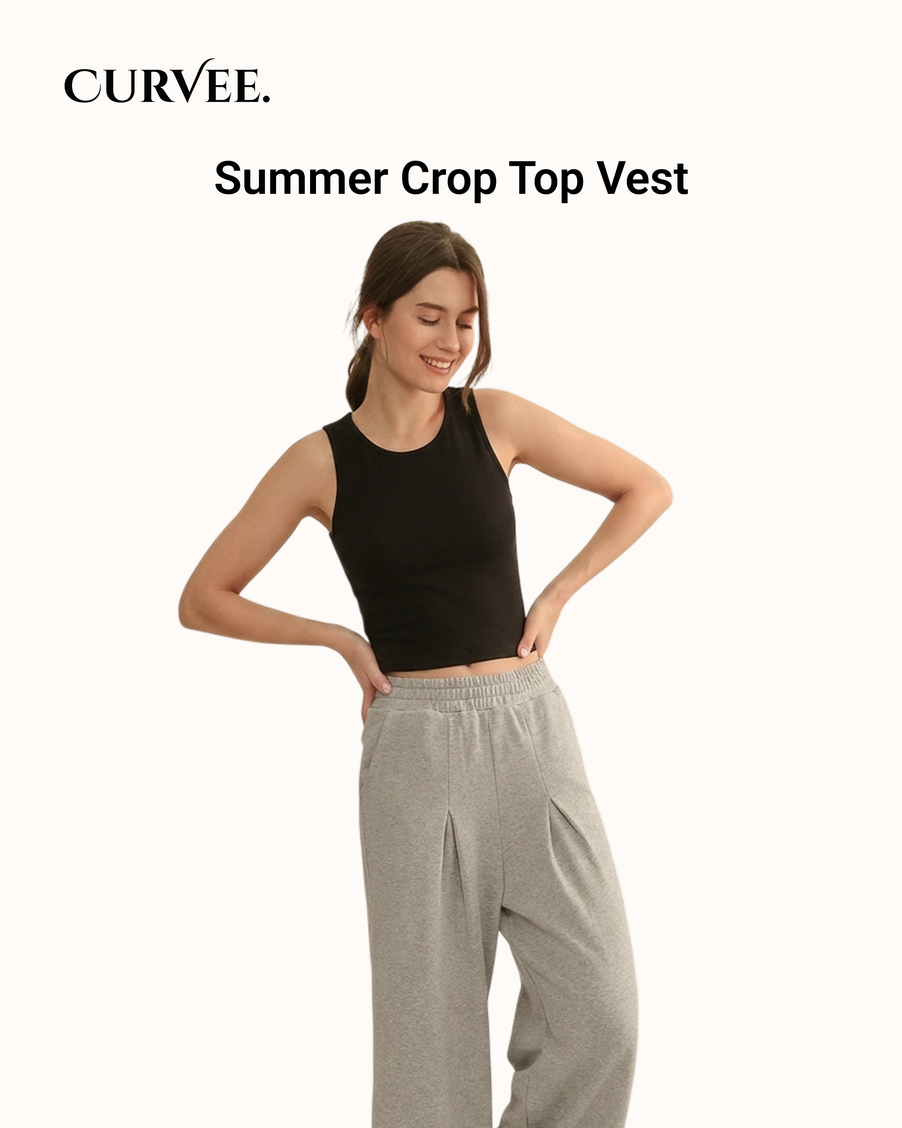 Summer Crop Top Vest