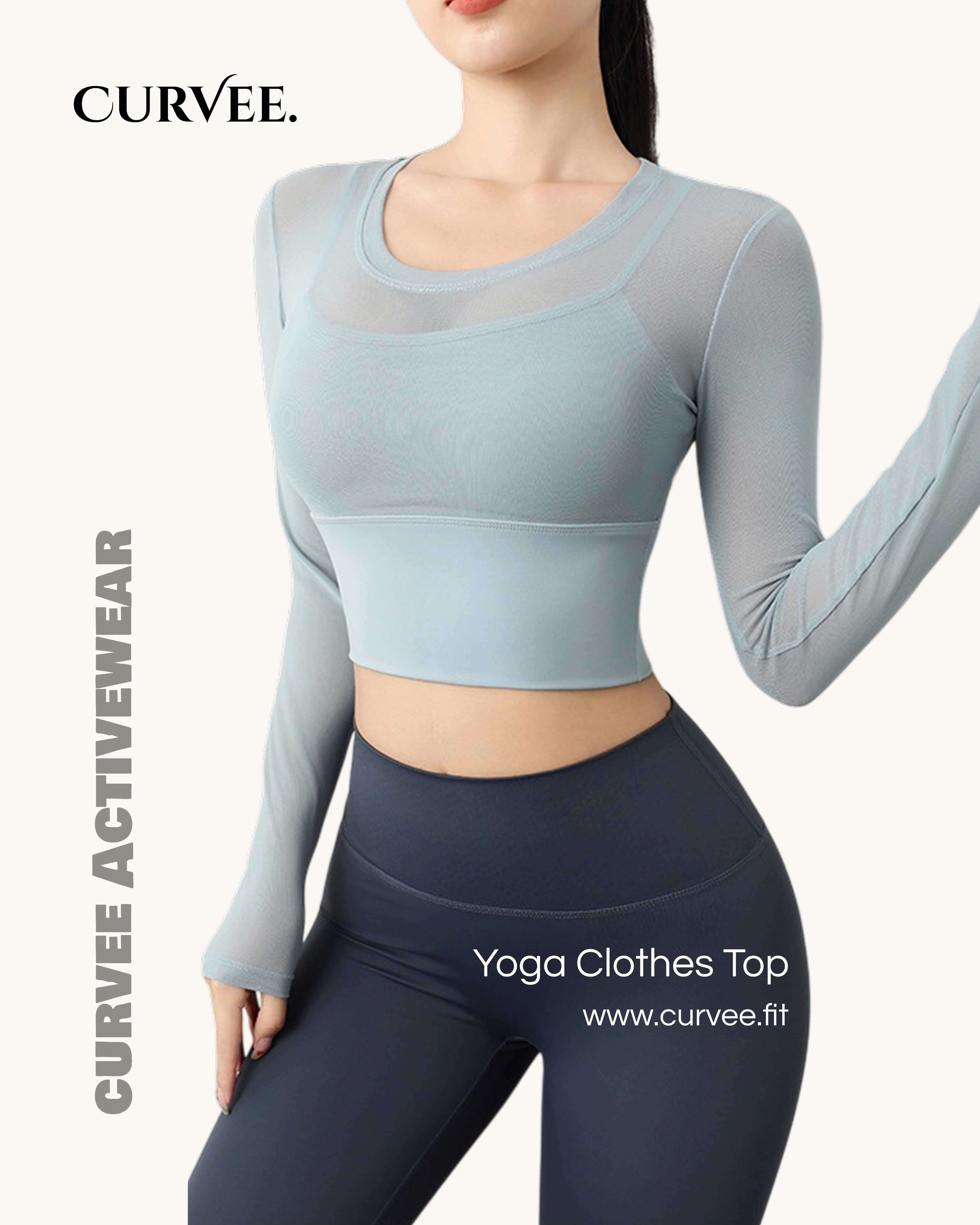 Long Sleeve Yoga Fitness Clothing