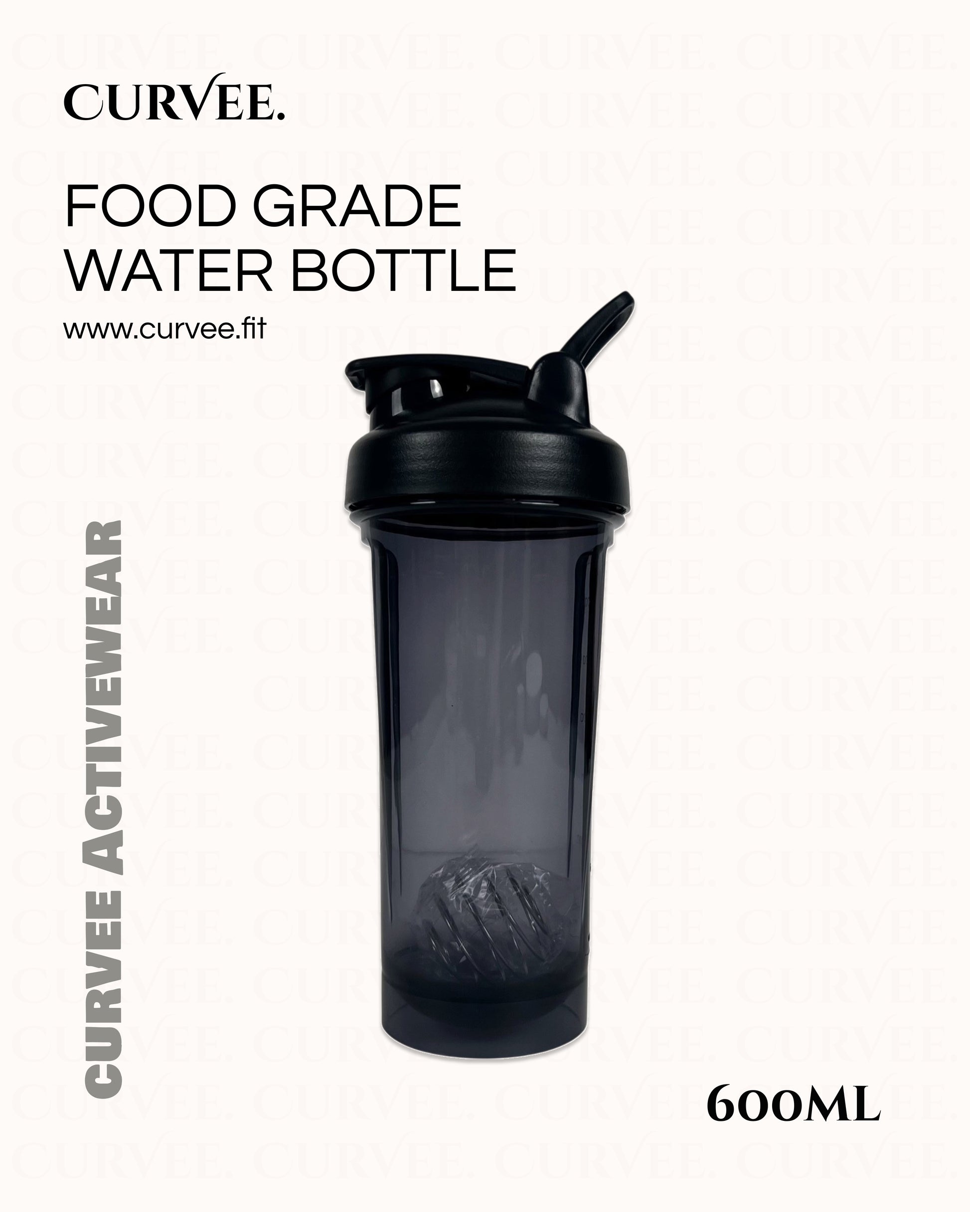 Food grade GYM water bottle 600ml