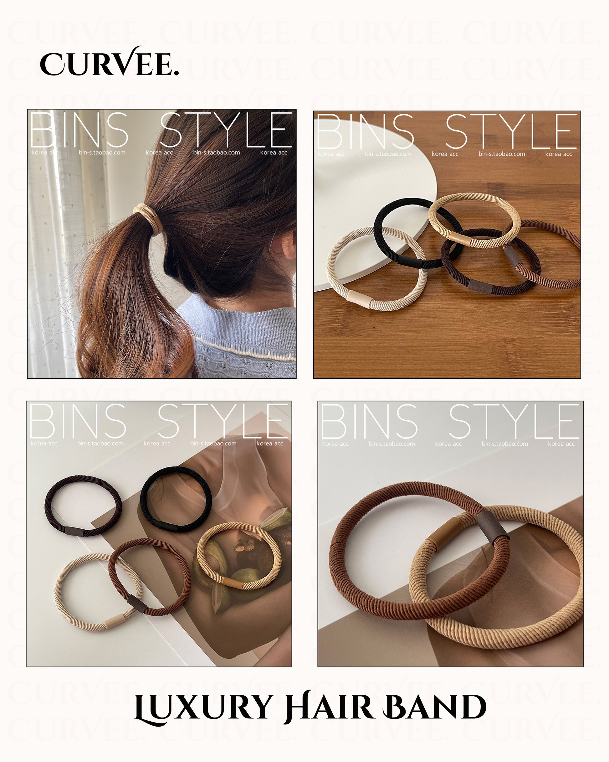 Easy-To-Use Elastic Bands 5pcs