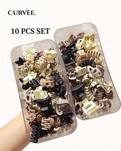 Hair Clip mini size random 10 pcs
