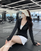 Slim GYM Jacket Top