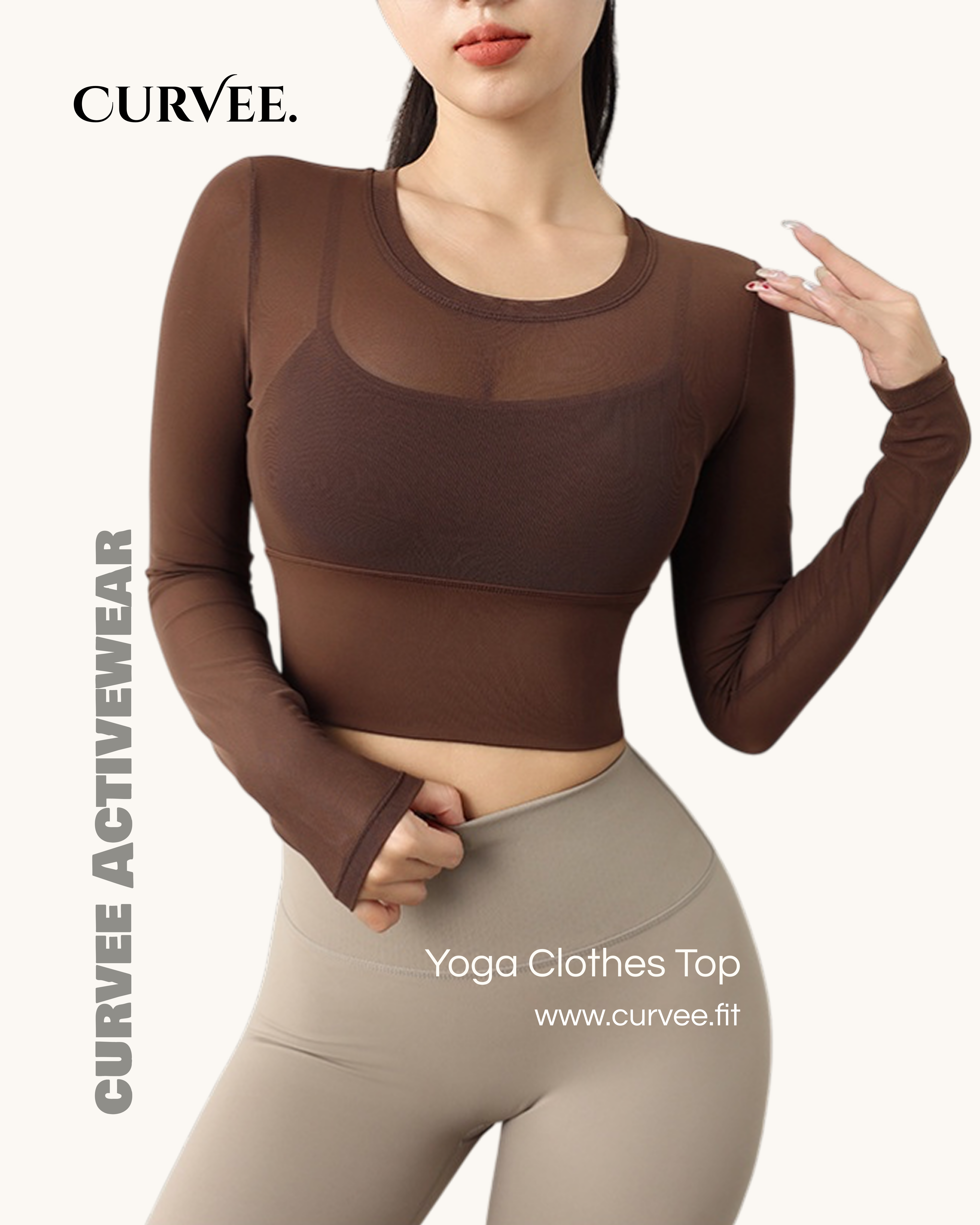 Long Sleeve Yoga Fitness Clothing