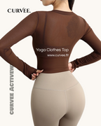 Long Sleeve Yoga Fitness Clothing