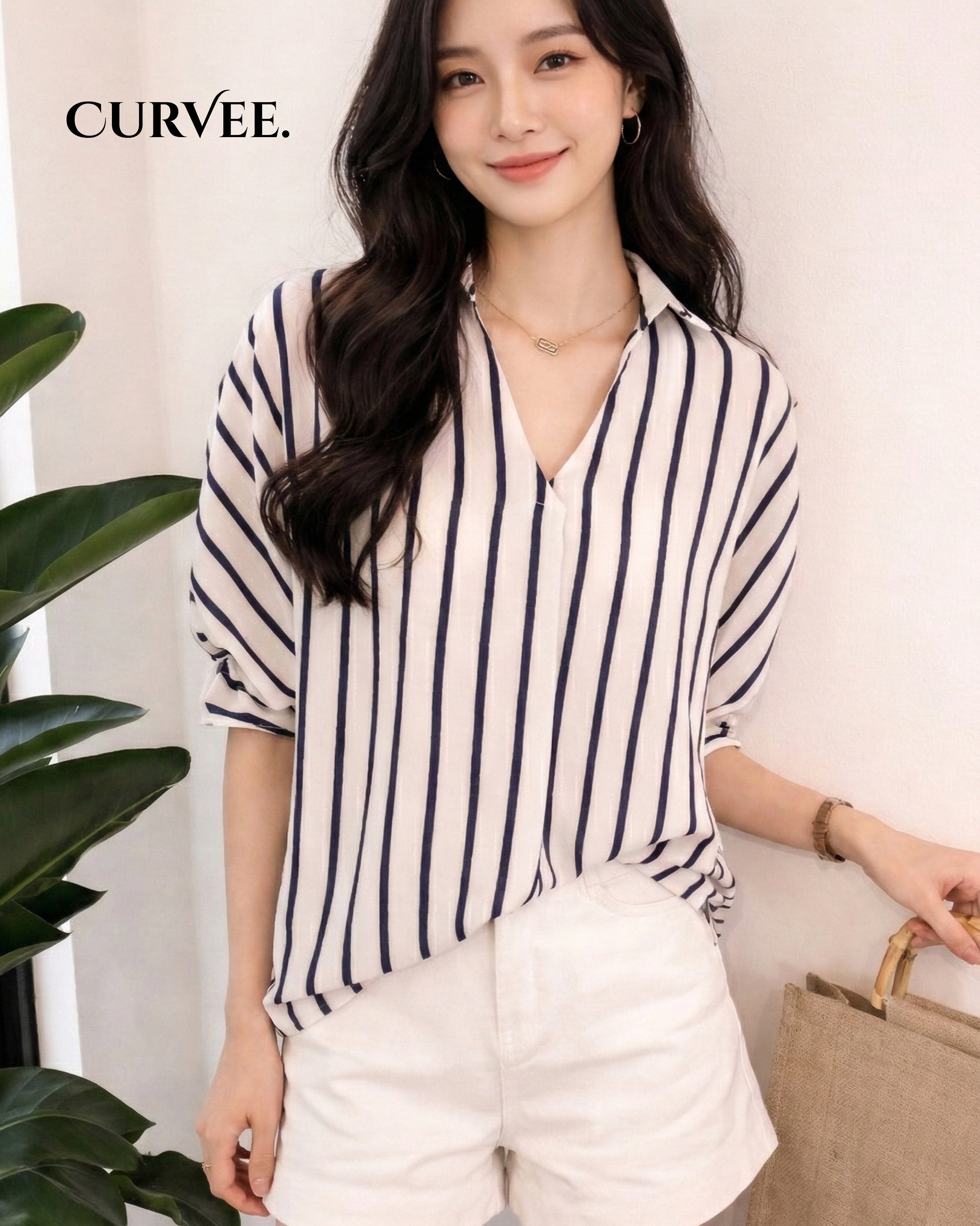 Bottoming Top Loose Casual Chiffon Shirt