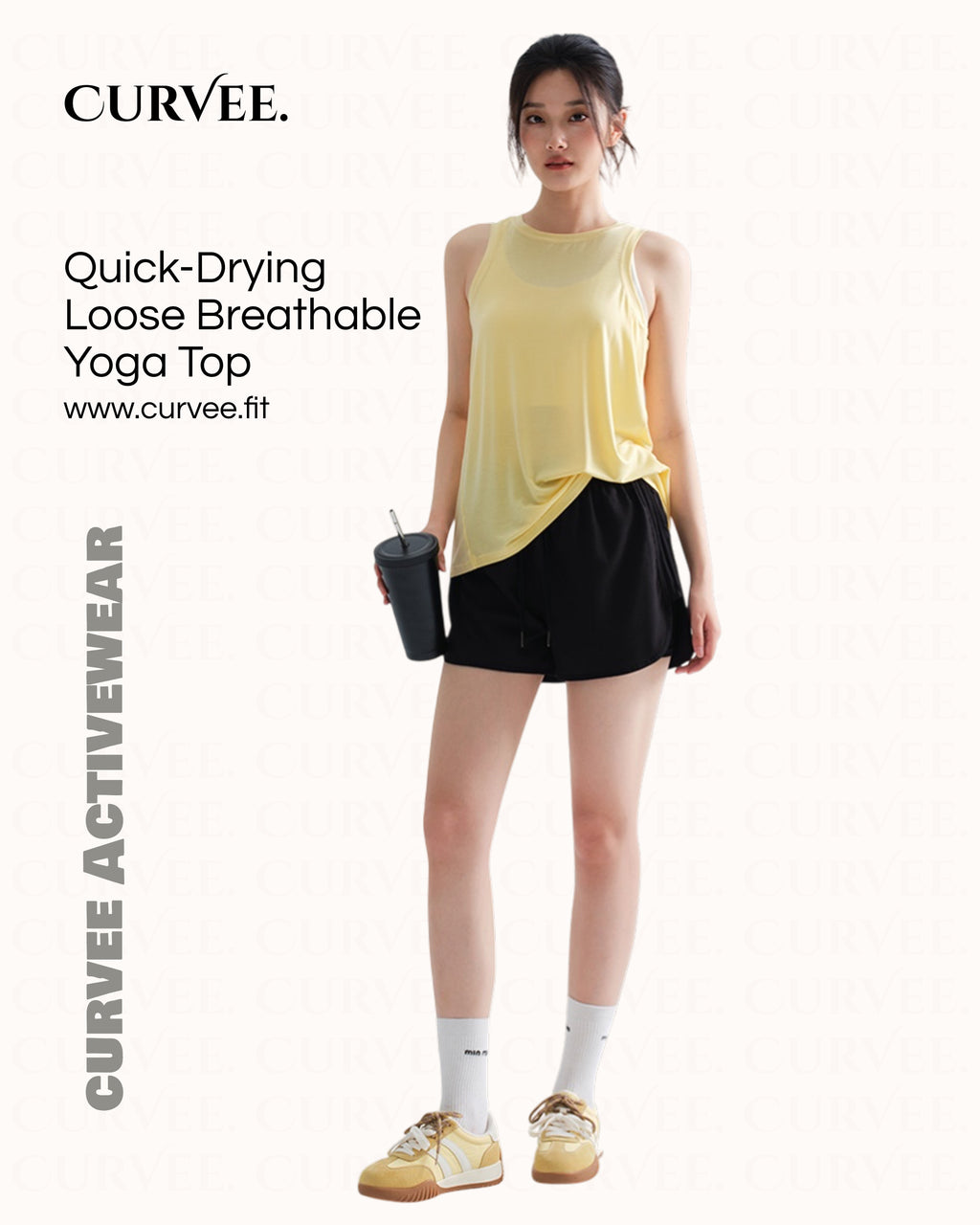 Quick-Drying Loose Breathable  Yoga Top
