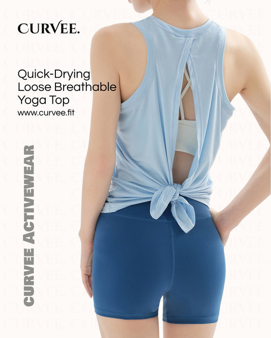 Quick-Drying Loose Breathable  Yoga Top