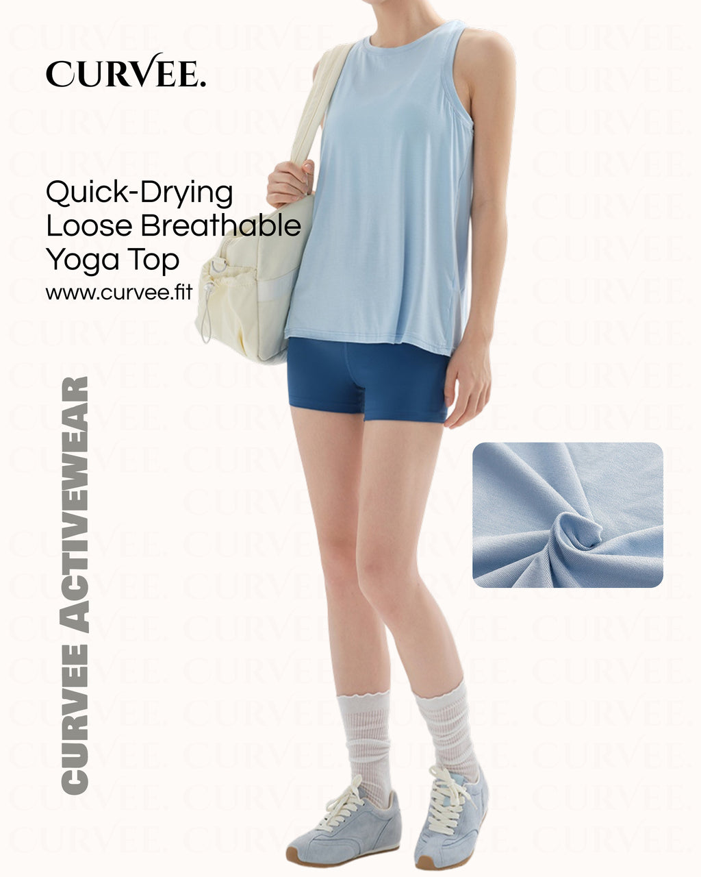 Quick-Drying Loose Breathable  Yoga Top