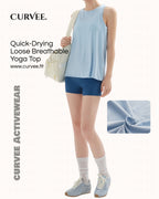 Quick-Drying Loose Breathable  Yoga Top