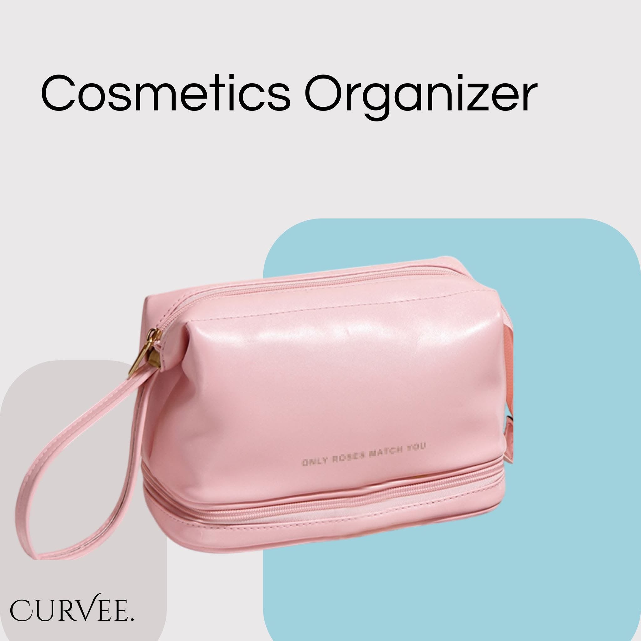 Women’s Double Part Makeup Bag