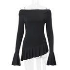 Long sleeve slim fit t-shirt top women