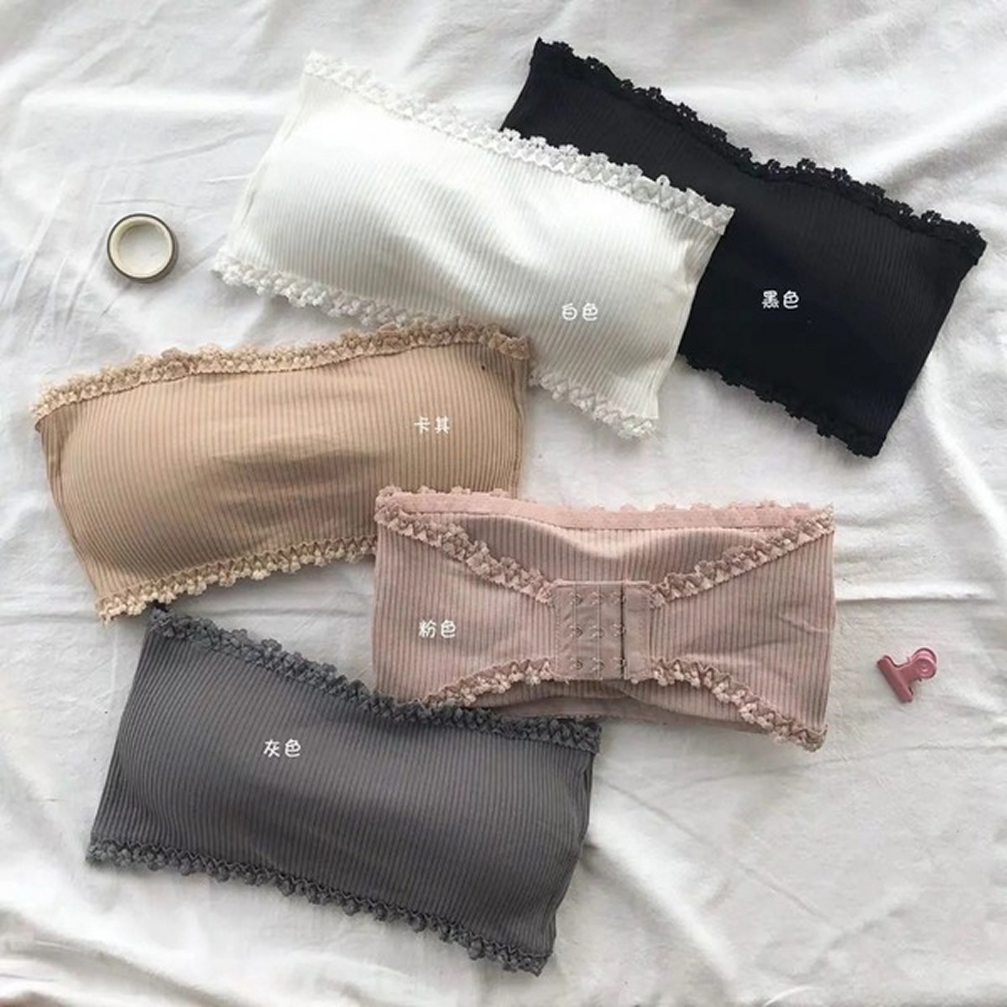 Slim Strap Padded Bra