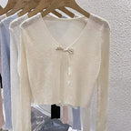 Cover-Up Slightly Sheer Versatile Shirt