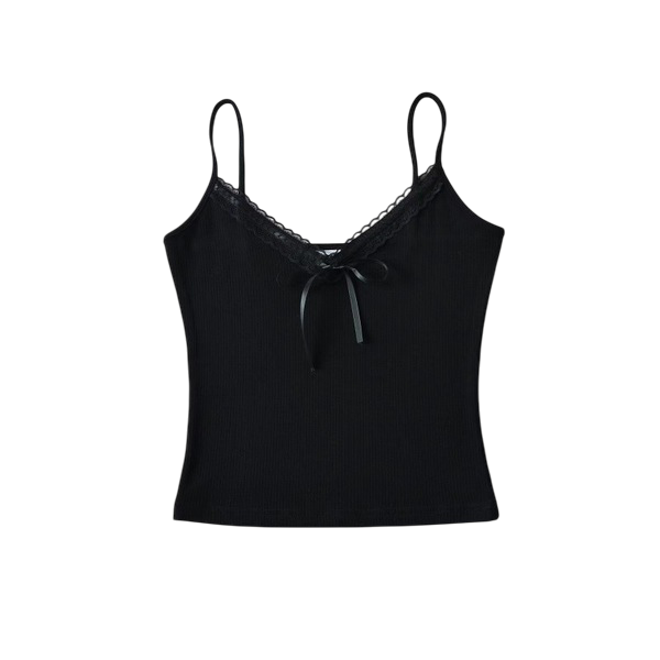 Lace Strap Tank Top