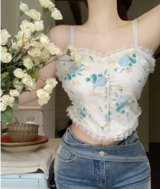 Lace Summer Tank Top