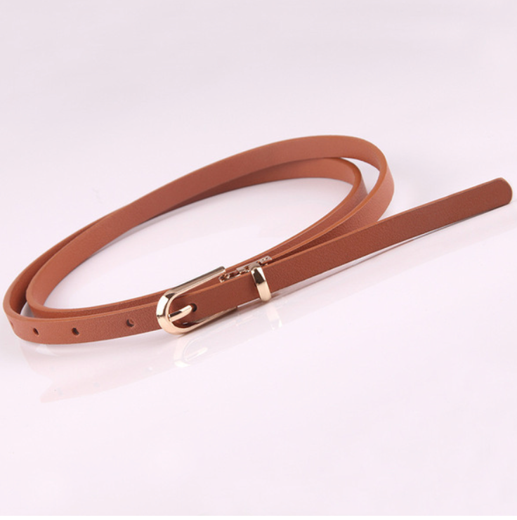 Ladies jeans small belt
