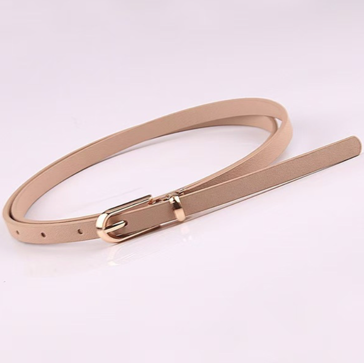 Ladies jeans small belt