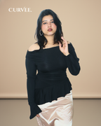 Long sleeve slim fit t-shirt top women