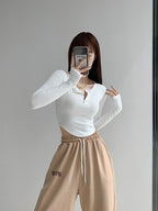 Slim Finger Long Sleeve Base Shirt