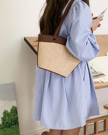 Casual western style shoulder bag