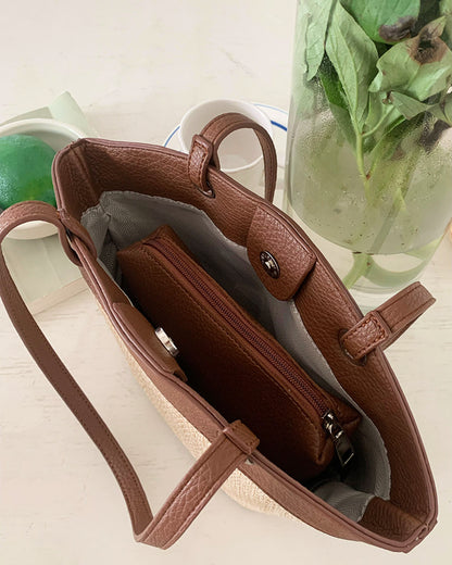 Casual western style shoulder bag